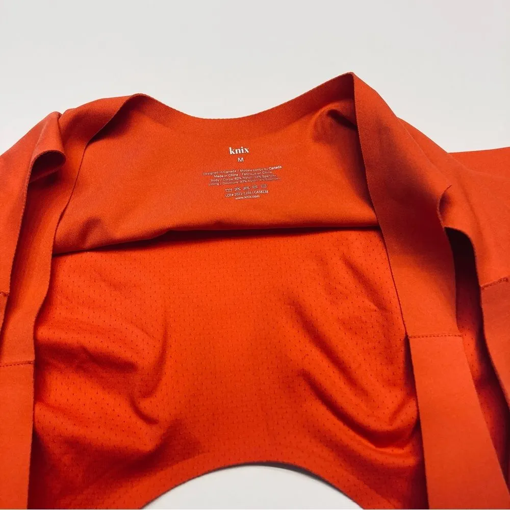 Knix Revolution Wireless Pullover Bra Size M‎ Fits 34A 34B 34C Orange - Image 3