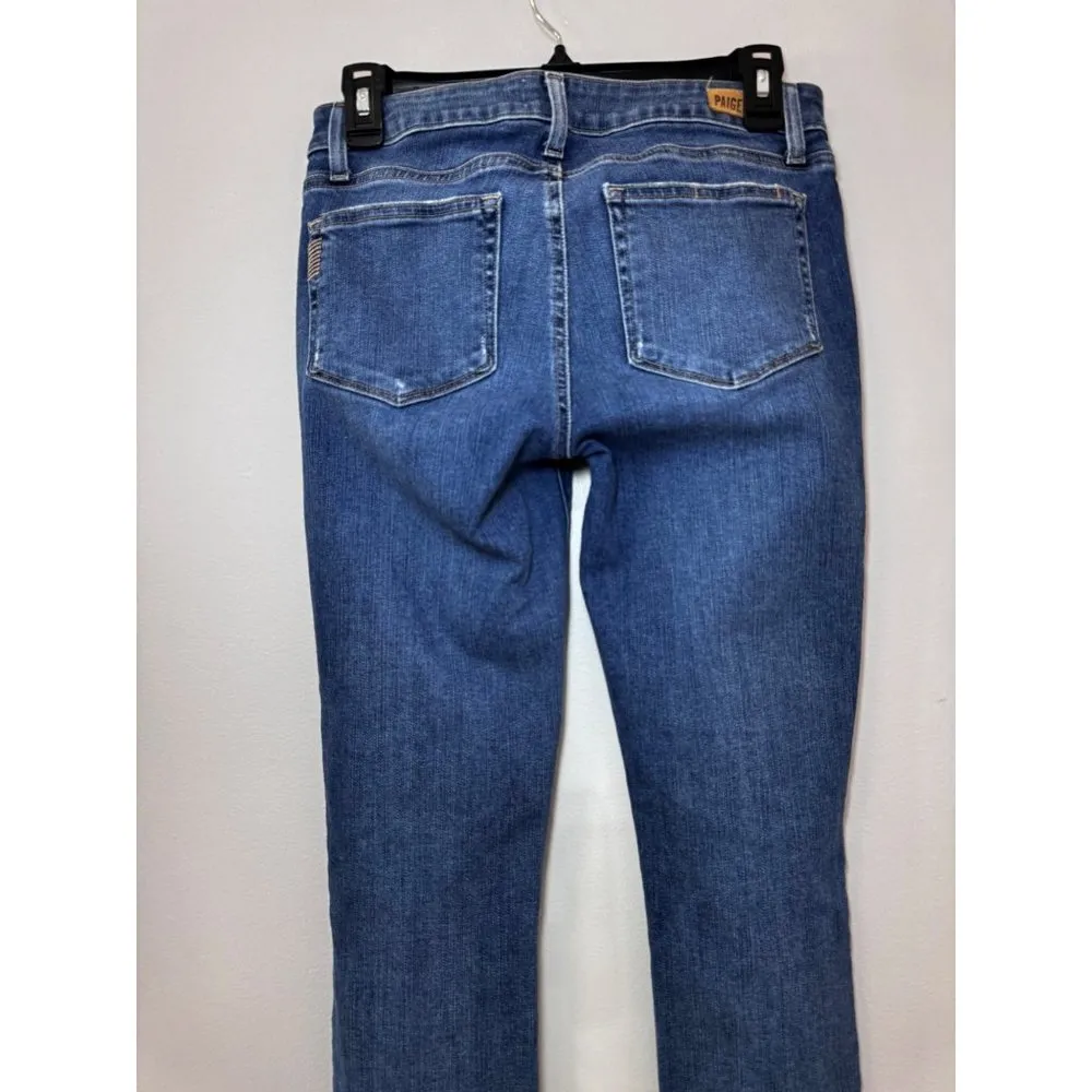 Paige Verdugo Crop Forever Mid Rise Skinny Jeans Womens 27 - Image 4