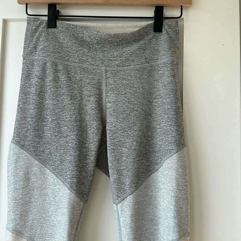 Outdoor Voices Springs 7/8 Legging Size Small Color block Grey Athletic Yoga‎ - Image 3