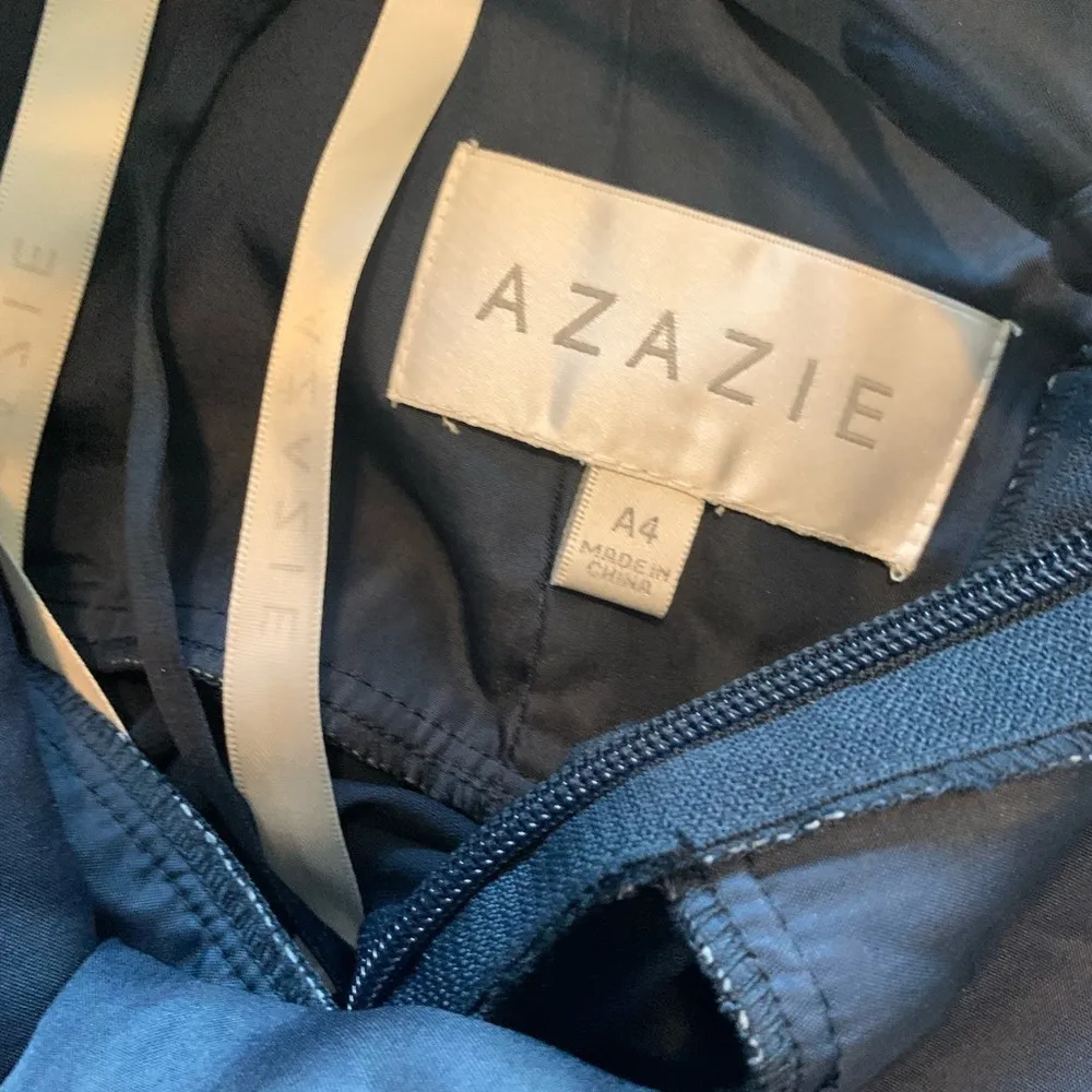 - AZAZIE LEXIS STRETCH SATIN DRESS - Image 9