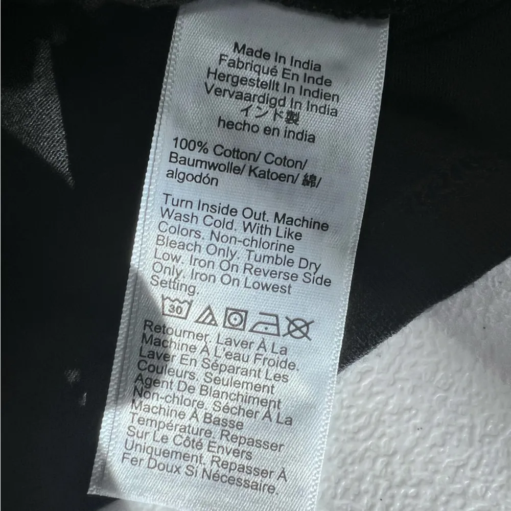 J.Crew Broken-in Jersey
Cropped T-Shirt With Patterned Sequins In Black NWT - Image 4