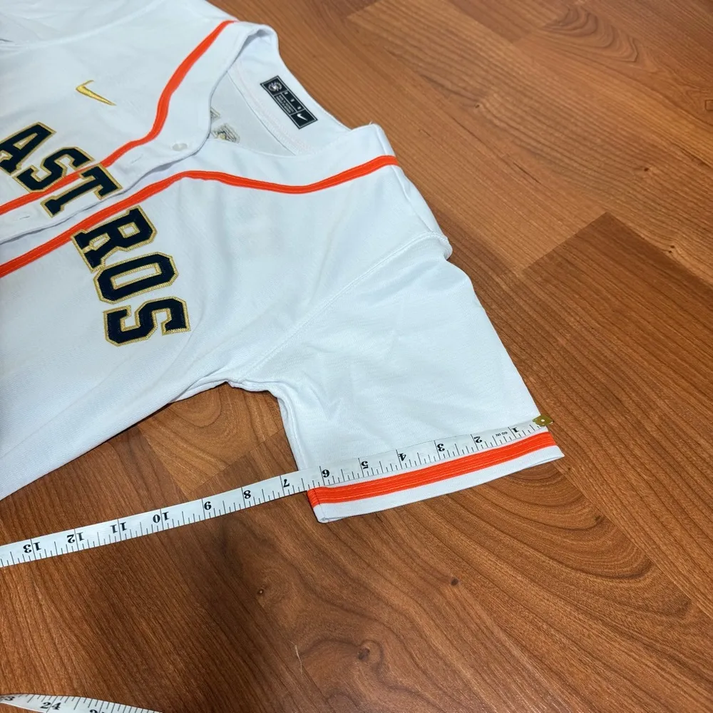 Nike  Astros White Jersey with Tags - Image 6