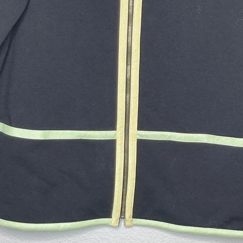 Designer Zip Dressy‎ Jacket Black Size M - Image 3