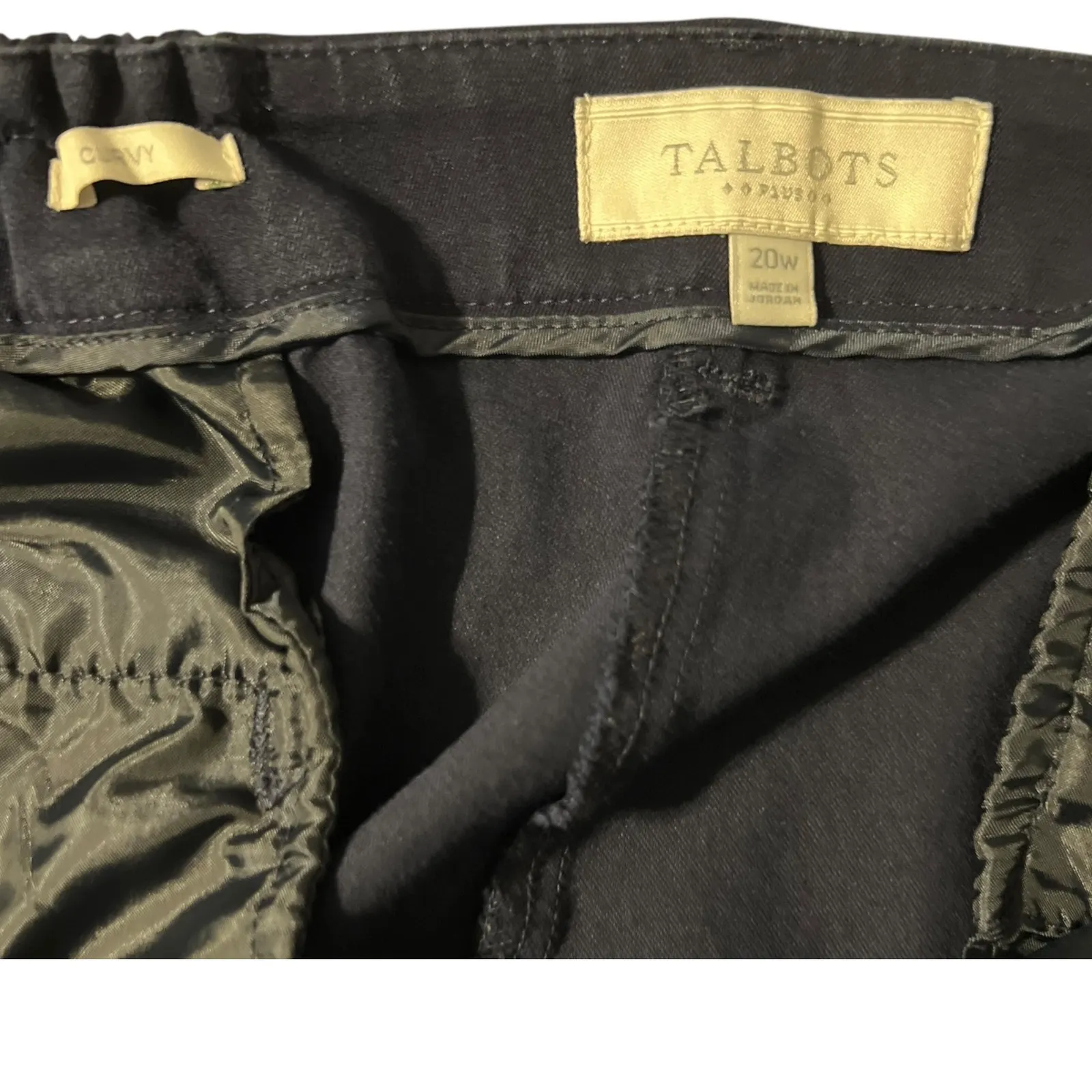 Talbots Women's 20W Navy Dress Pants Cotton Blend Career Work Trousers - Image 6