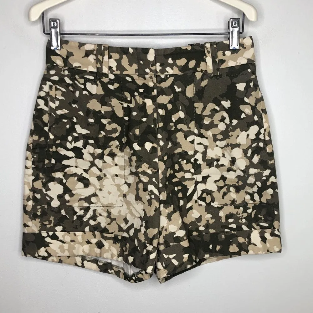 Stella McCartney Camouflage Shorts High Waist 38‎ 4 Camo Mom - Image 2