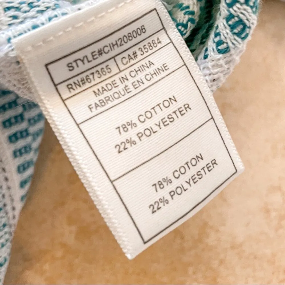 NEW Cupcakes & Cashmere Martini Tassel Shift Dress, NWT, Size Medium, MSRP $125 Green - Image 10