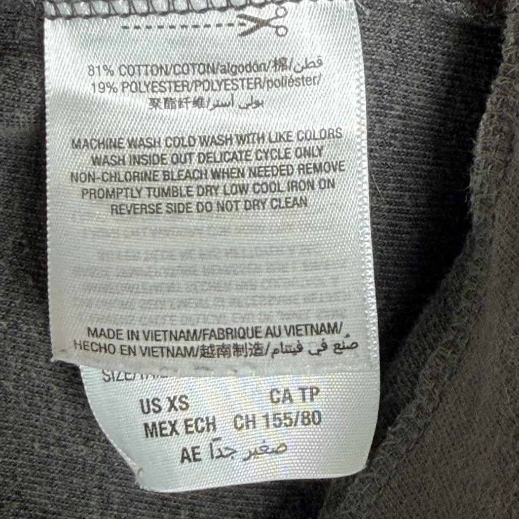 Vintage Y2K Women’s Juicy Couture Velour Zip Hoodie Gray Size XS McBling - Image 5