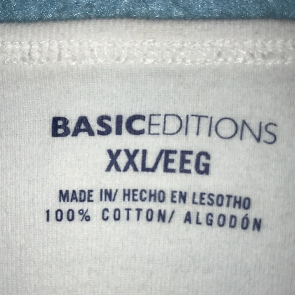 𝅺BASIC EDITIONS floral and glitter v-neck tank top size XXL - Image 4