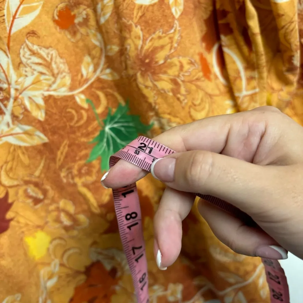 Y2K Fall Kitten Top Orange Size L - Image 7