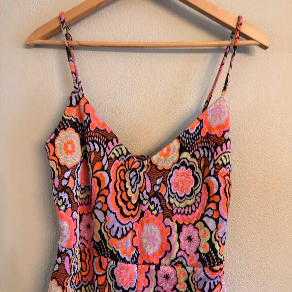 ZARA‎ Psychedelic Retro Romper - Image 6
