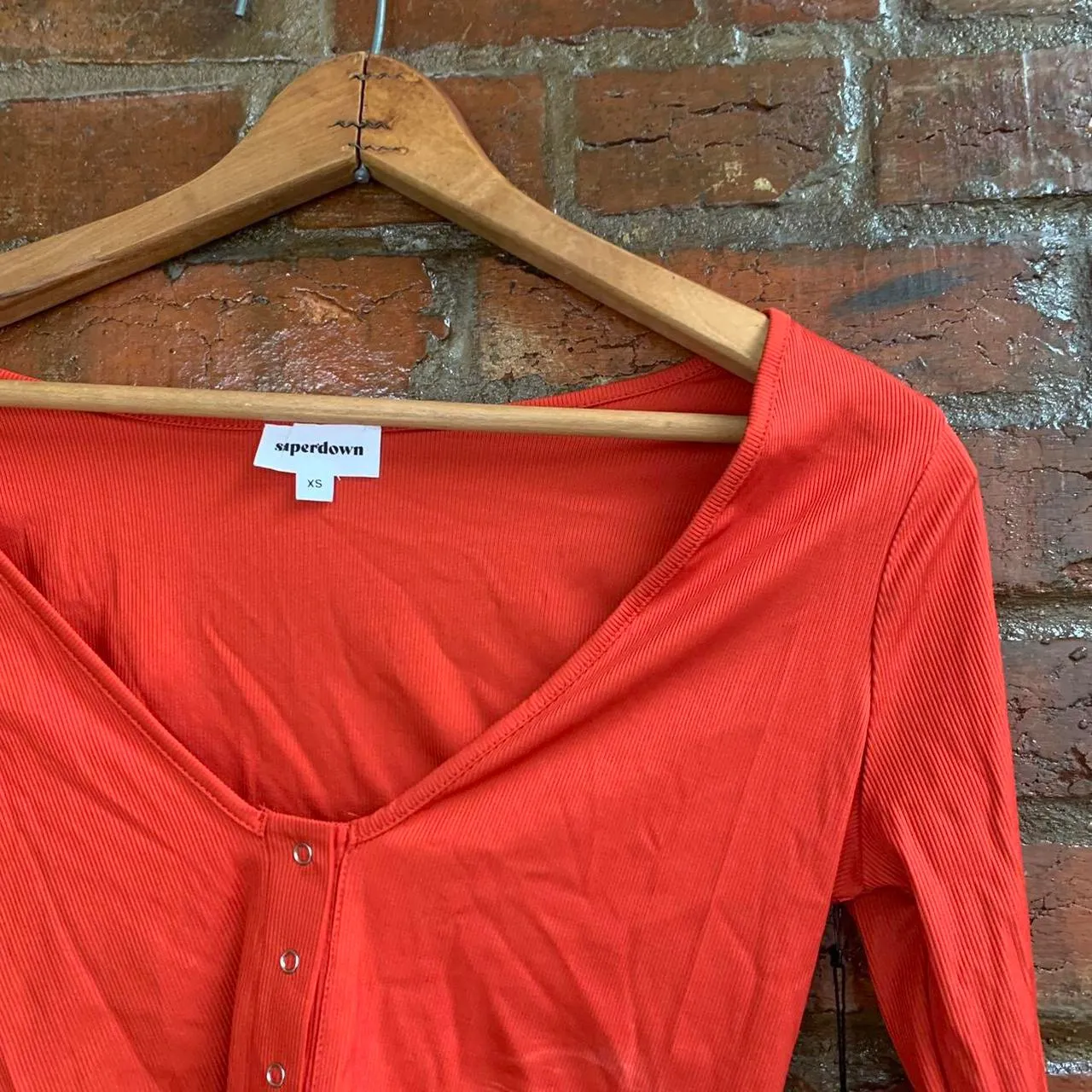 superdown Long Sleeve Crop Top - Image 2