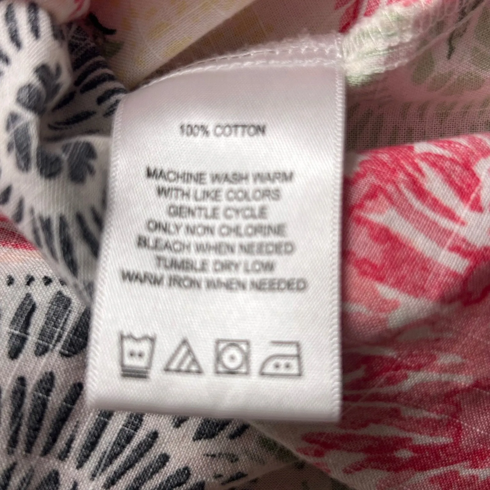 Foxcroft Floral Button Up Top 8P - Image 9