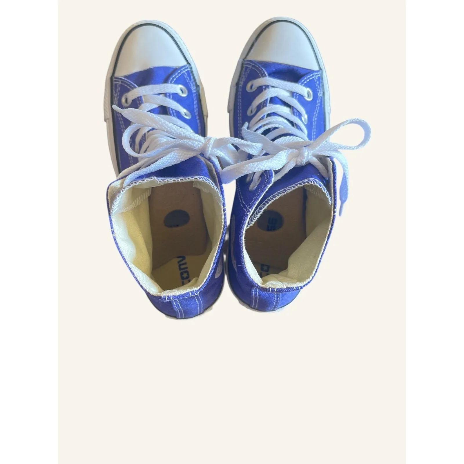 Converse Chuck Taylor All Star High Top Purple Canvas Women US 7/Men US 5 NWOB - Image 5