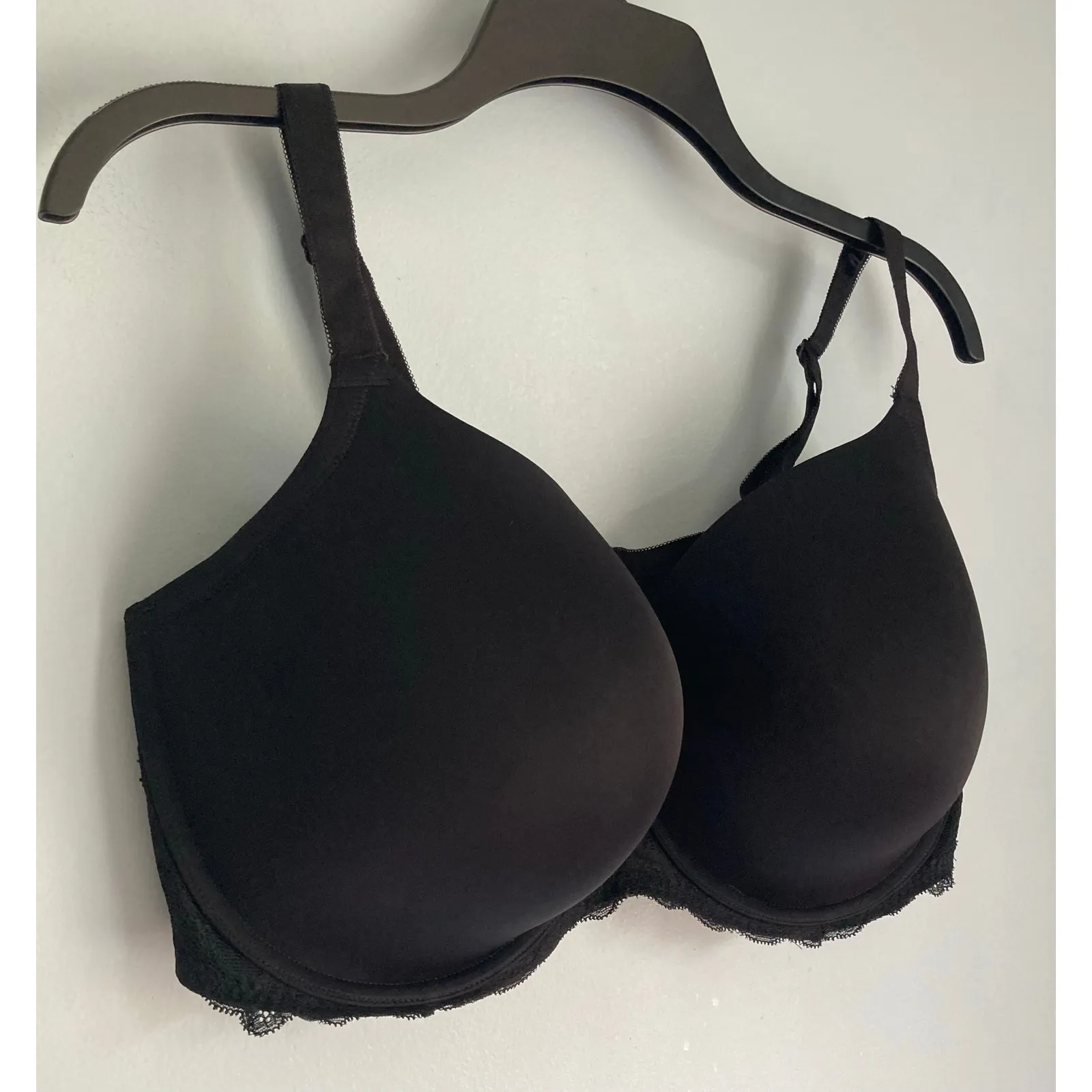 Torrid Curve Bra 42F Black Lined Black - Image 2