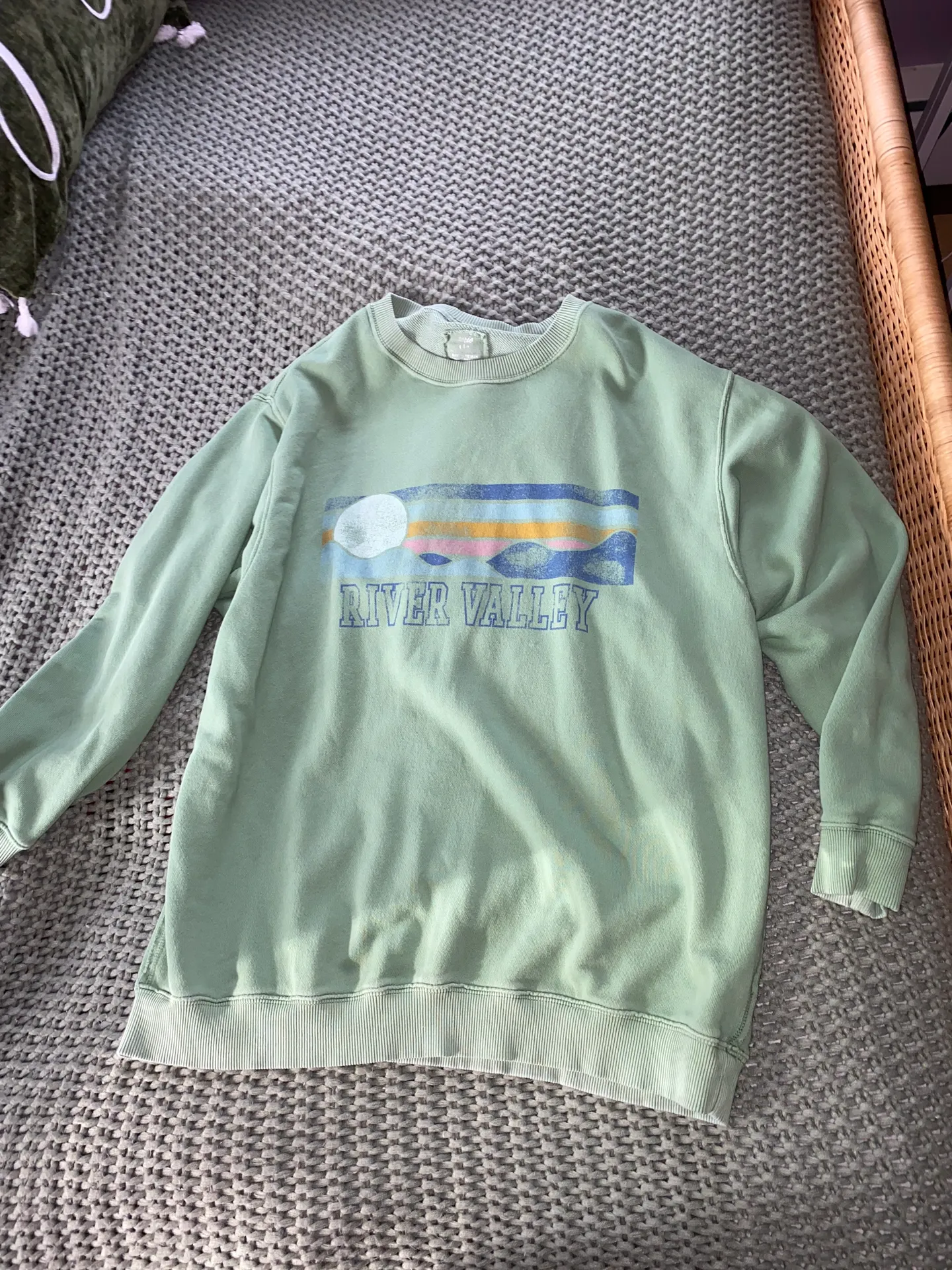 Aerie oversized river valley crewneck - Image 3