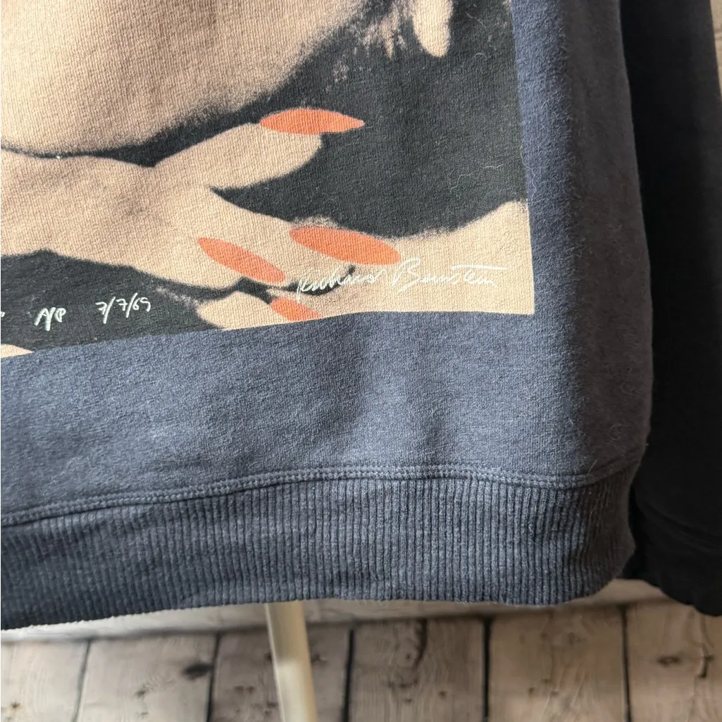 Coach x Richard Bernstein Barbra Streisand portrait graphic sweatshirt xL - Image 10