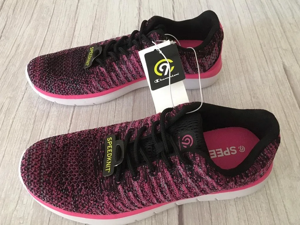 Pink & Black  Sneakers - Image 5