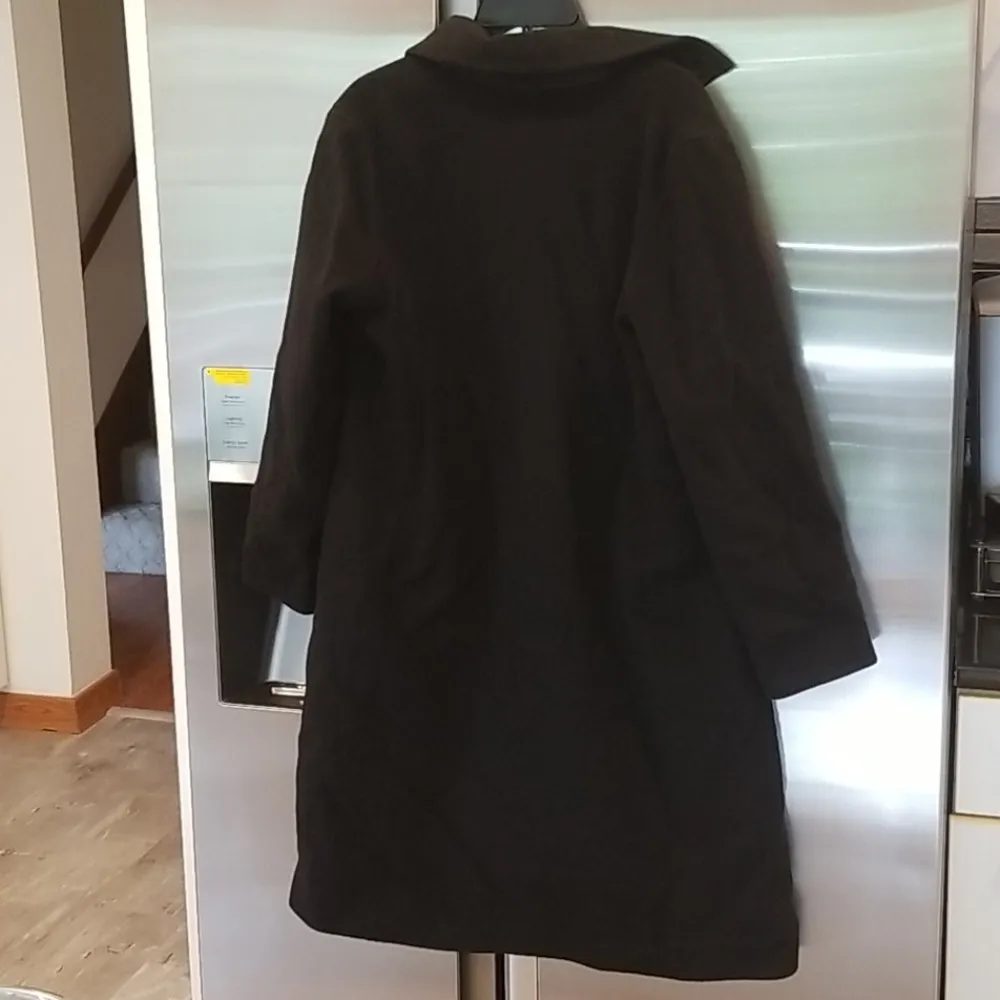 💕ESPRIT💕 Black 100% Wool Coat - Image 3