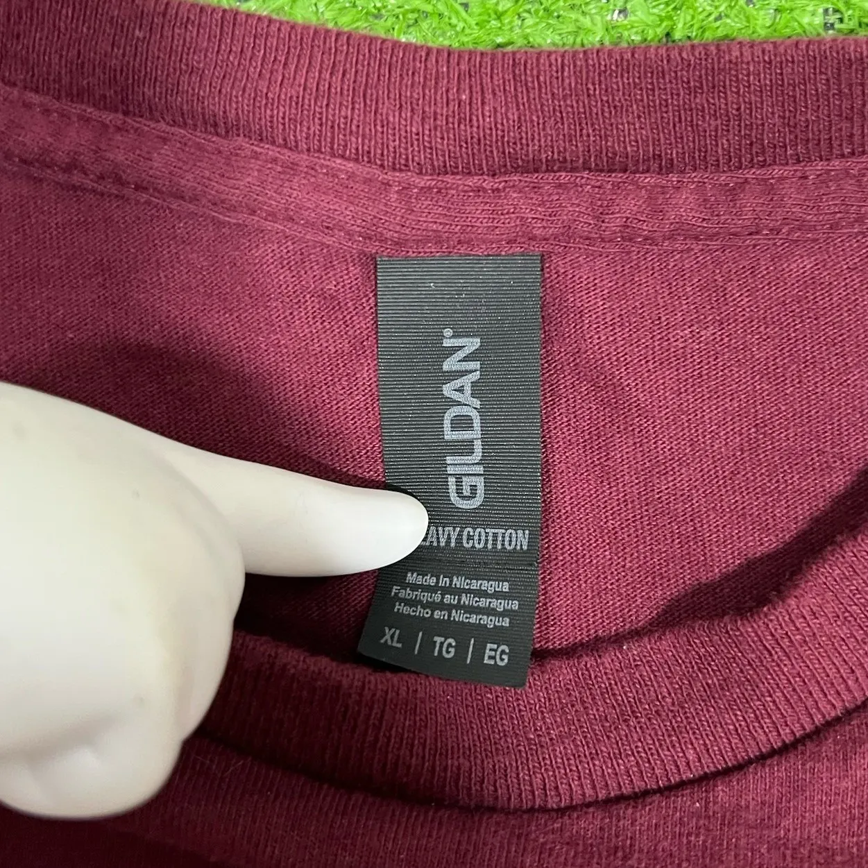 Retro Texas A&M Volleyball Shirt XL Aggie Maroon Out Red - Image 3