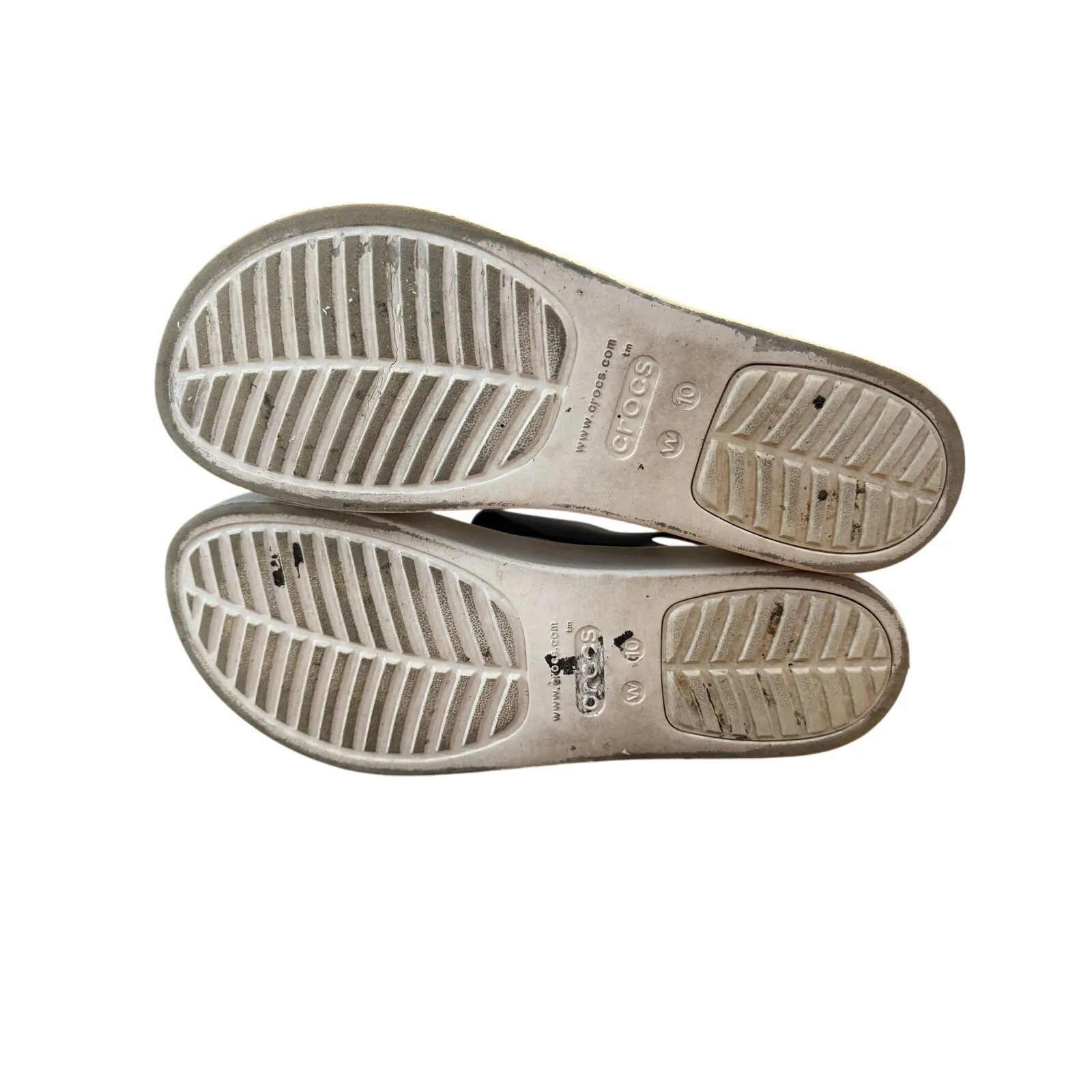 CROCS Brooklyn Low Wedge Platform Sandals Women’s Size 10 Blue Comfort 206453 - Image 8