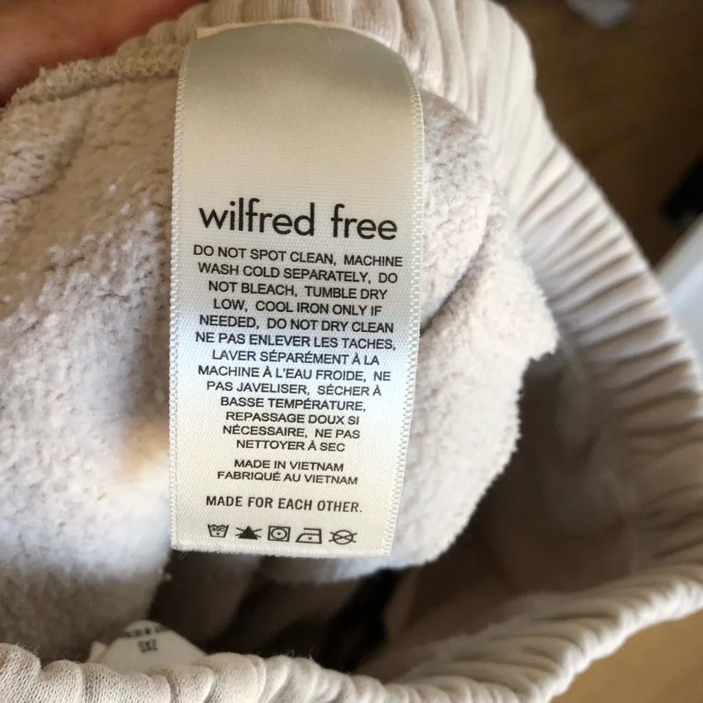 Wilfred Free | Sweatpants in Matte Pearl XXS - Image 8