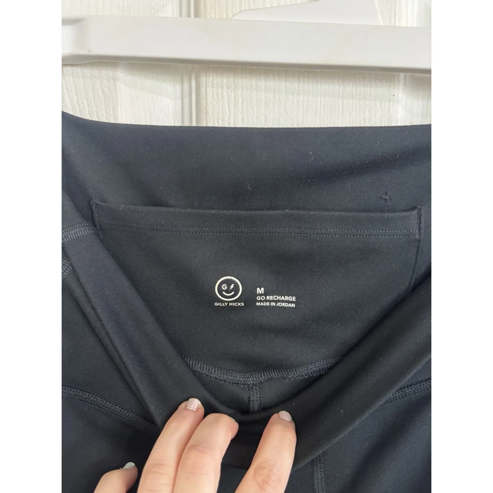 Gilly Hicks Hollister Black Go Recharge Flare Pants Size Medium Yoga Pants Comfy - Image 3