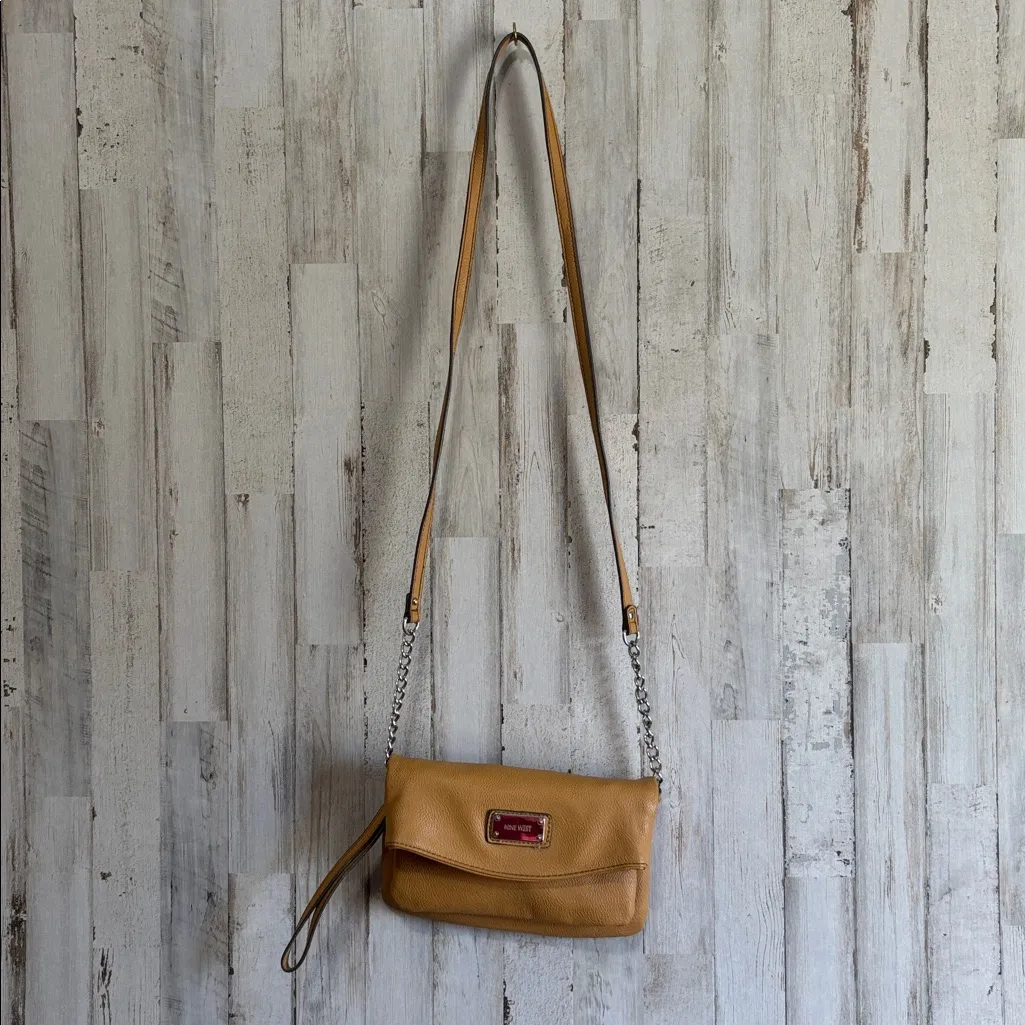 Nine West Folding Crossbody Clutch Bag -Shoulder Bag -Handbag Purse - Image 2