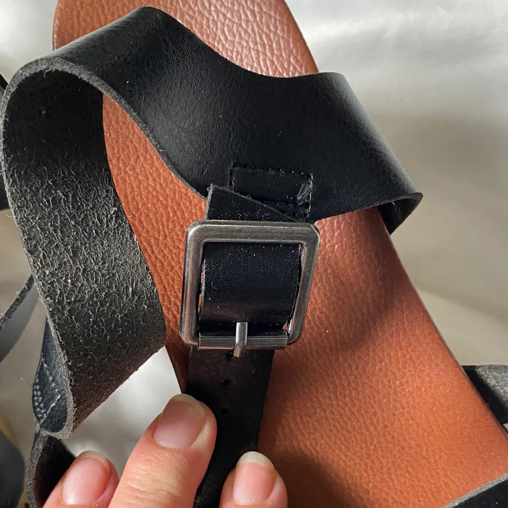 MIA Black and Brown Women's Sandals - Image 10