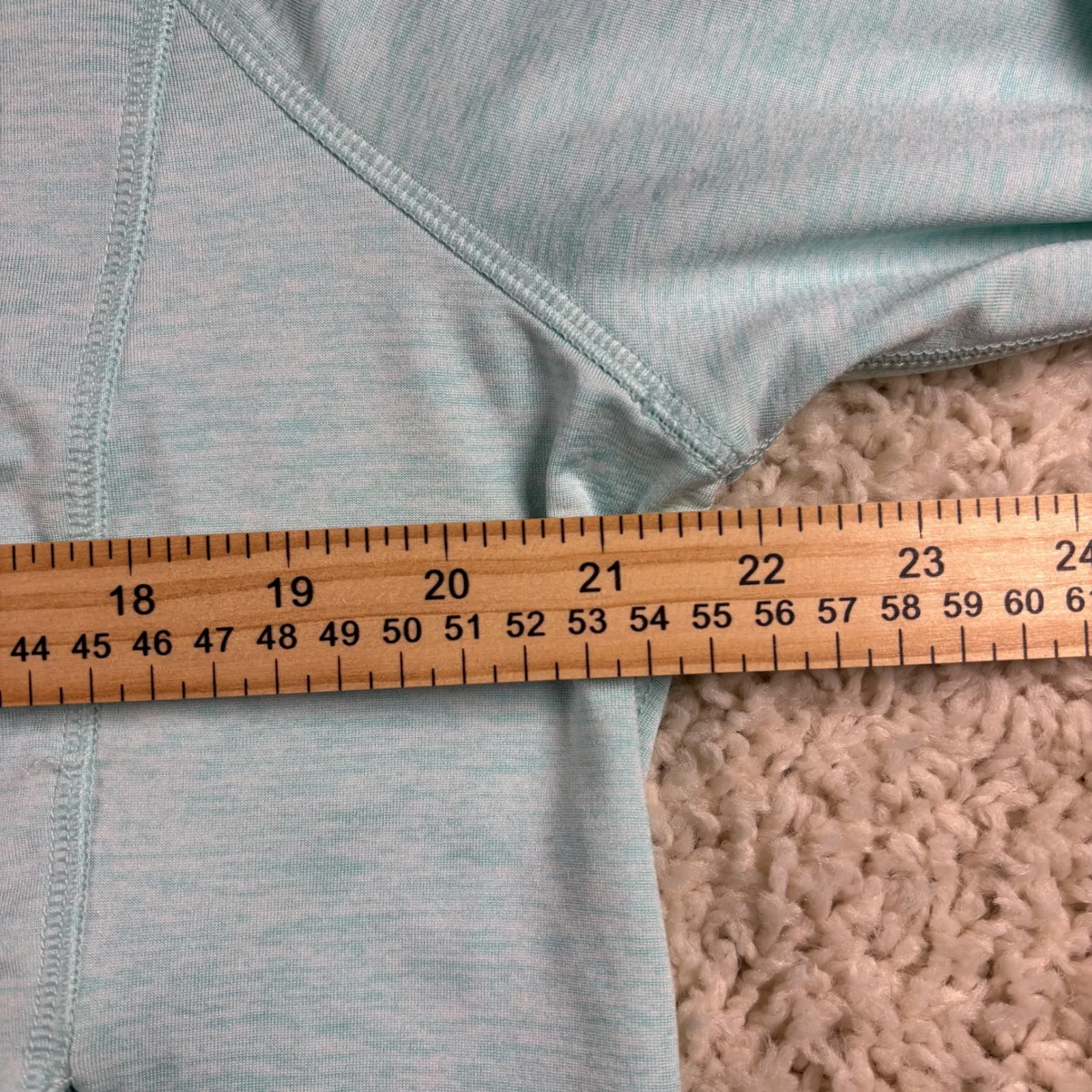 Champion  Duo Dry Light Blue Zip Up Hoodie Jacket Women's XXL Thumbholes Pockets - Image 9