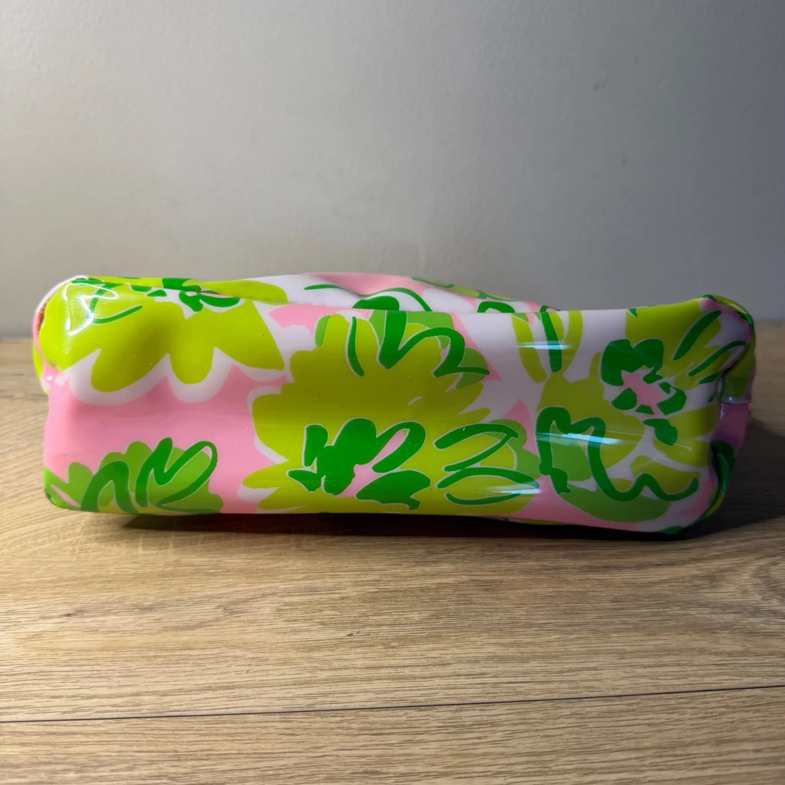 Lilly Pulitzer for Estee Lauder Makeup Bag Pink Floral Toiletry Cosmetic Pouch - Image 5