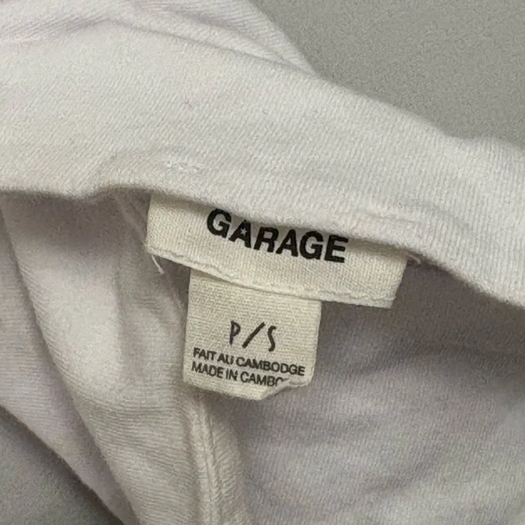 Garage Classic White Tube Top - Image 2