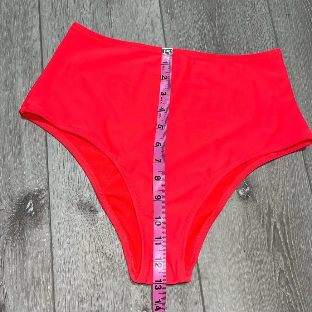 Aerie High Rise Cheeky M Vibrant High-Waisted Bikini Bottom NWOT - Image 2