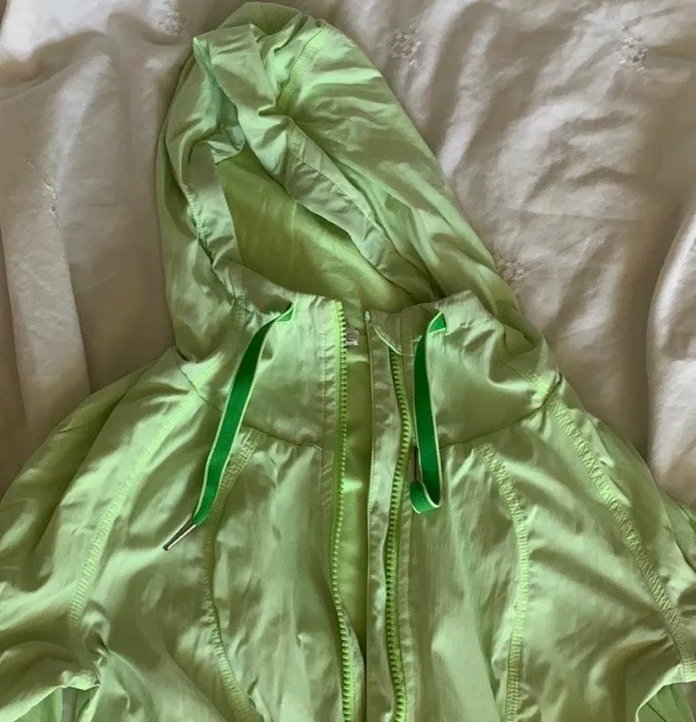 Lululemon Lulu Neon Scuba Jacket - Image 2