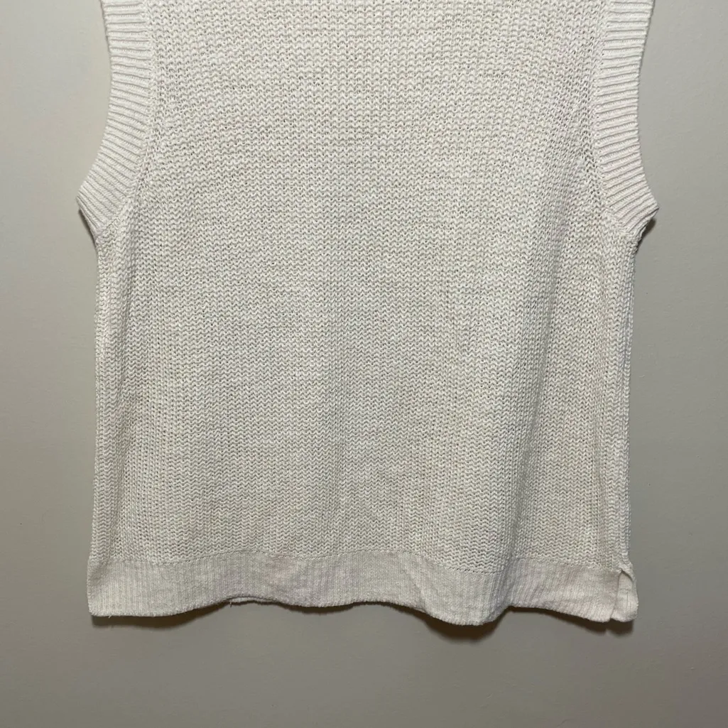 Faherty Miramar Linen Sweater Tank - Image 3