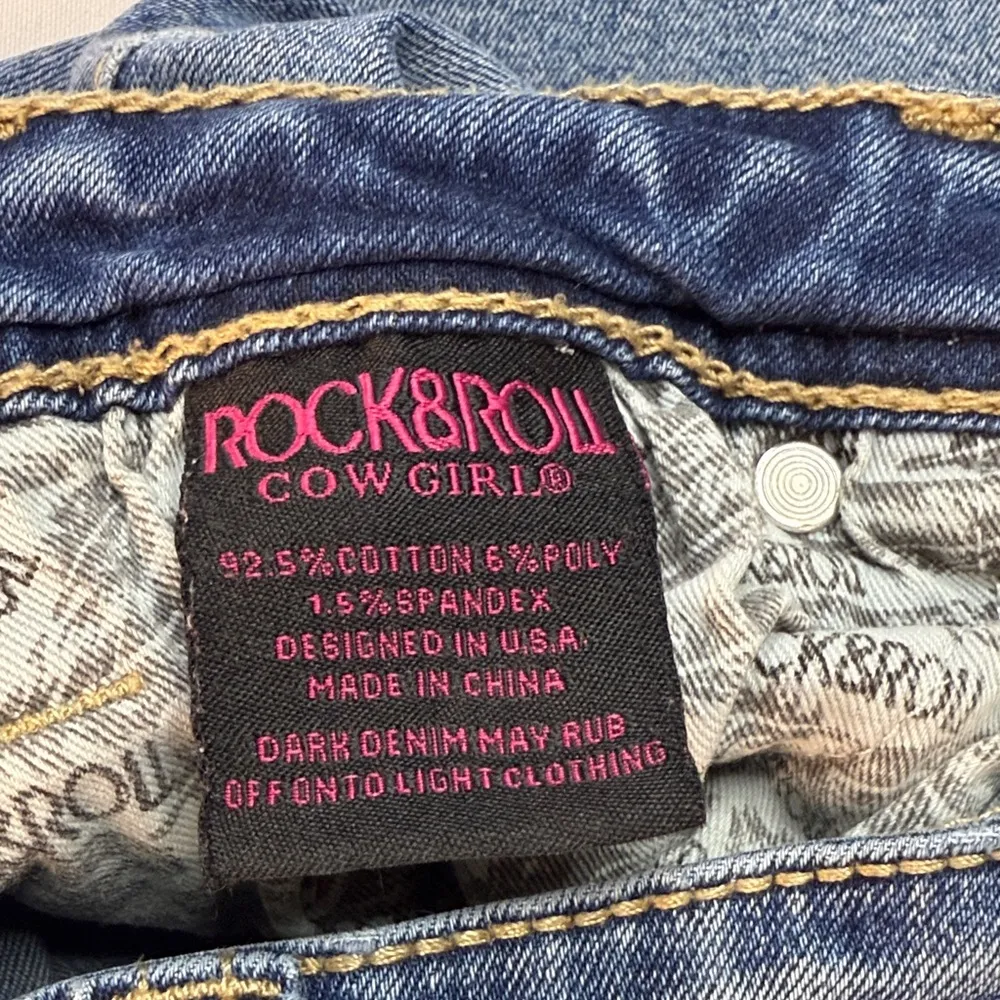 Rock & Roll Cowgirl Denim Boot Cut Jeans - Image 8