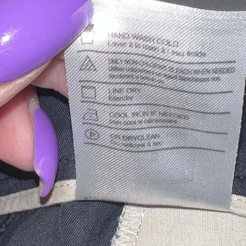 Vince Womens Chino Shorts Black Solid Pockets High Rise Stretch Zip Twill Size 8 - Image 9