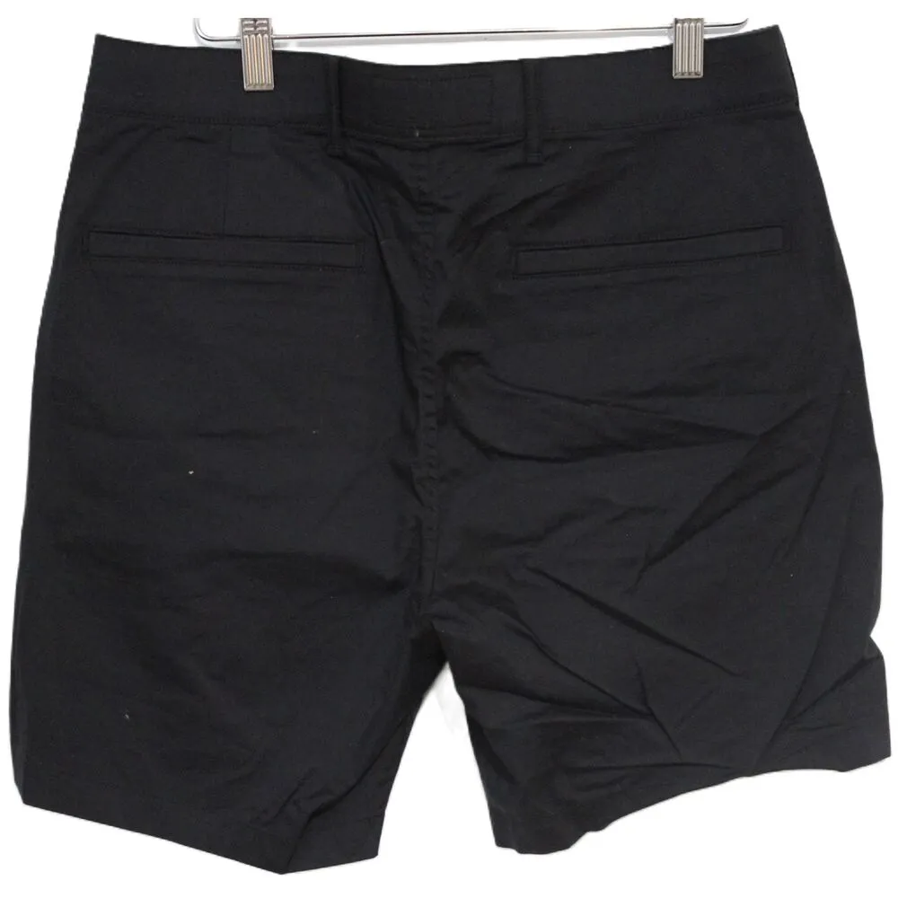 Womens Abercrombie & Fitch All Day Short Black Cotton Stretch Chino Shorts Sz 31 - Image 2