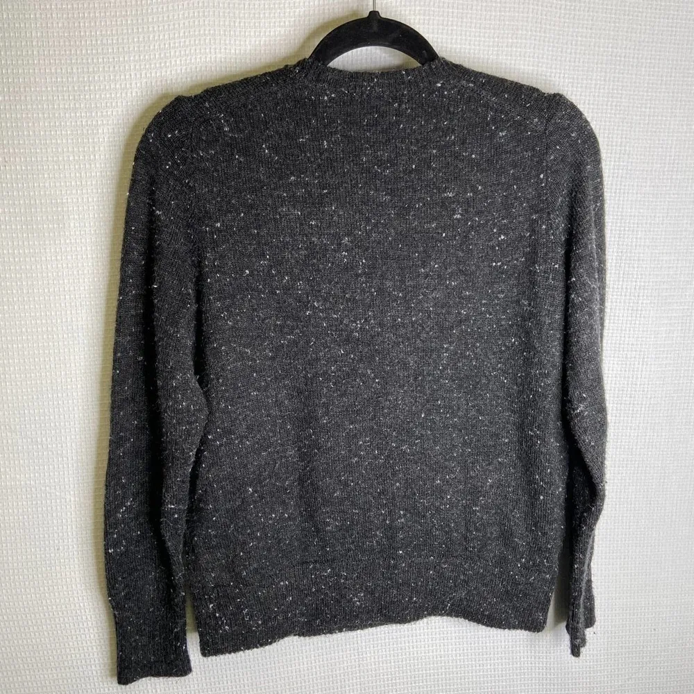 Madewell | Donegal Wrap-Front Pullover Sweater Medium‎ - Image 6