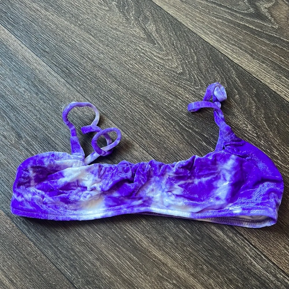 Frankie’s Velvet Bikini Top - Image 2