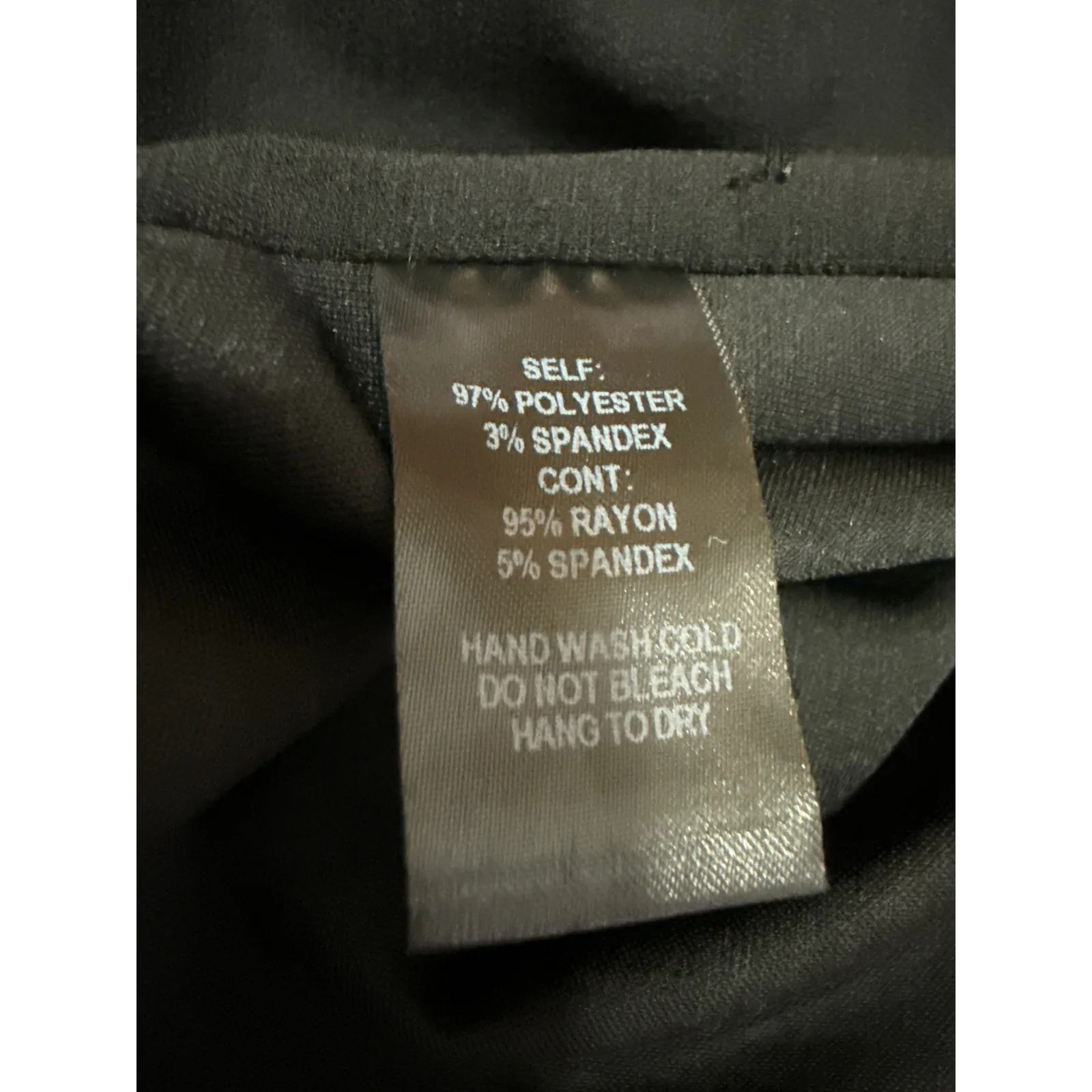 Lulus Black Sleeveless Square Neck Stretch Cami Camisole Tank Bodysuit Top Sz M - Image 4