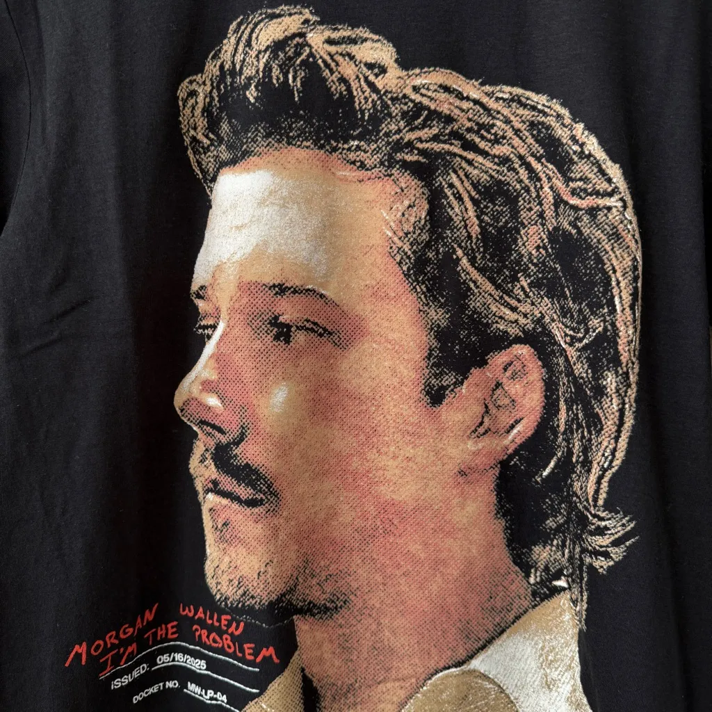 NWT 2025 Target Exclusive Morgan Wallen I’m the Problem Short Sleeve T - Image 3