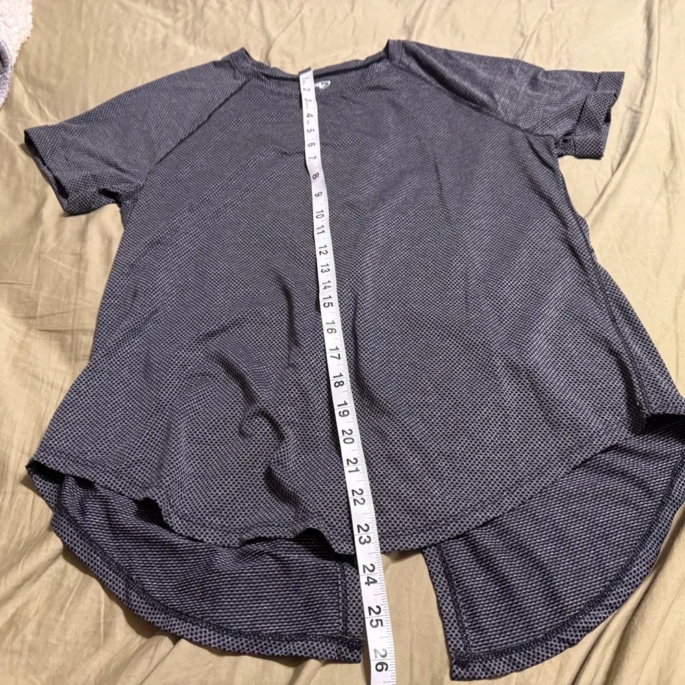 Athletic Works Gray Short Sleeve Active Top S (4–6) - Image 8