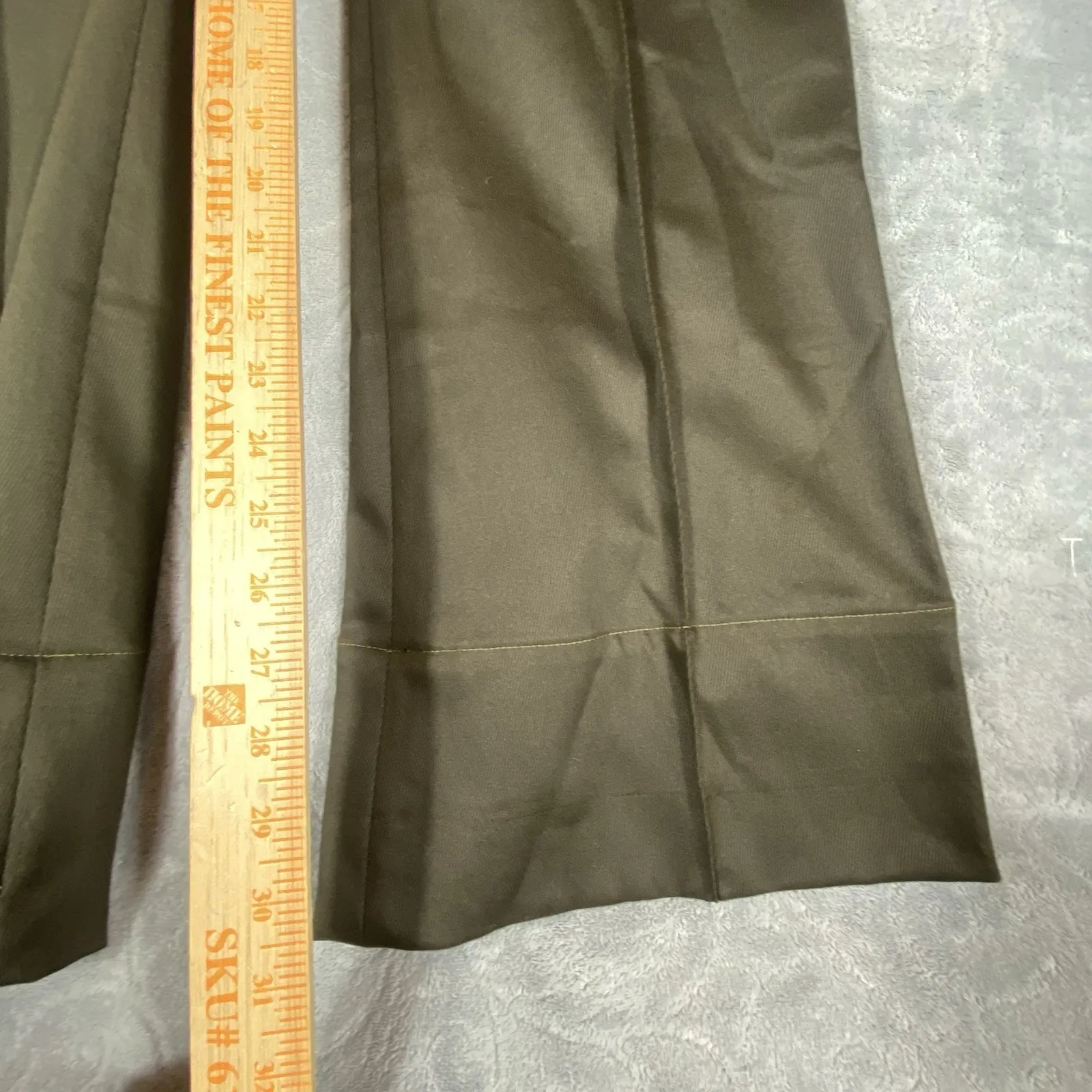 Massimo Dutti Womens Size 8 Kick Flare Trousers Pants Leg Seams Designer Career - Image 12