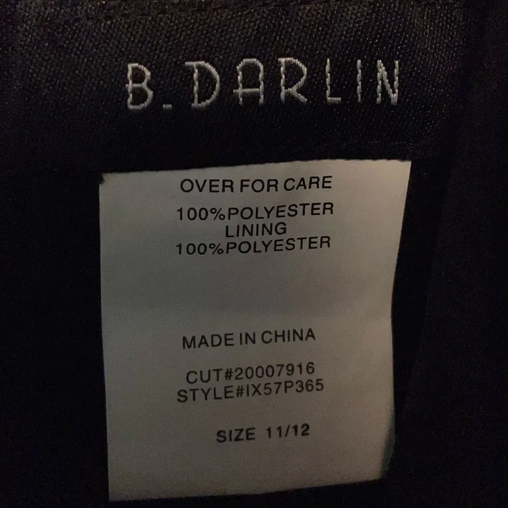 B Darlin All Over Sequin Sheath Dress Size 11/12 - Image 3