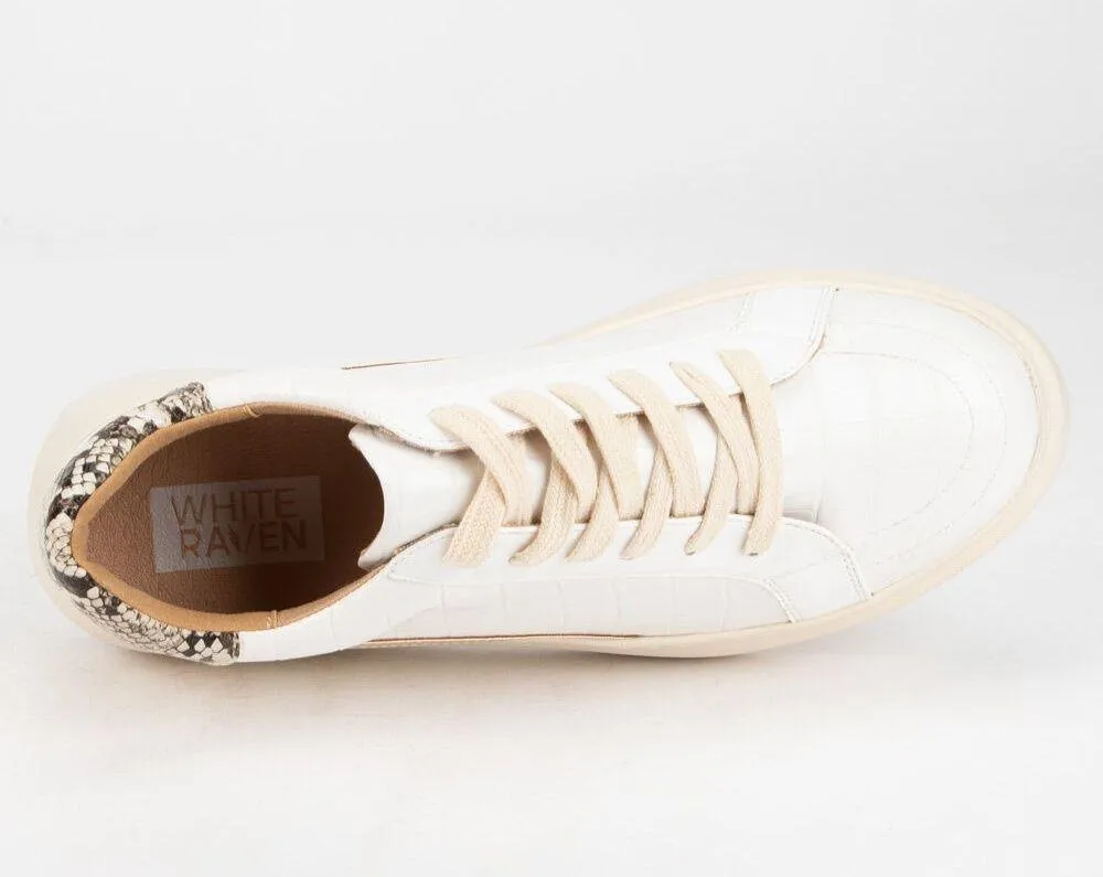 White Raven Spring Platform Sneakers - Image 2