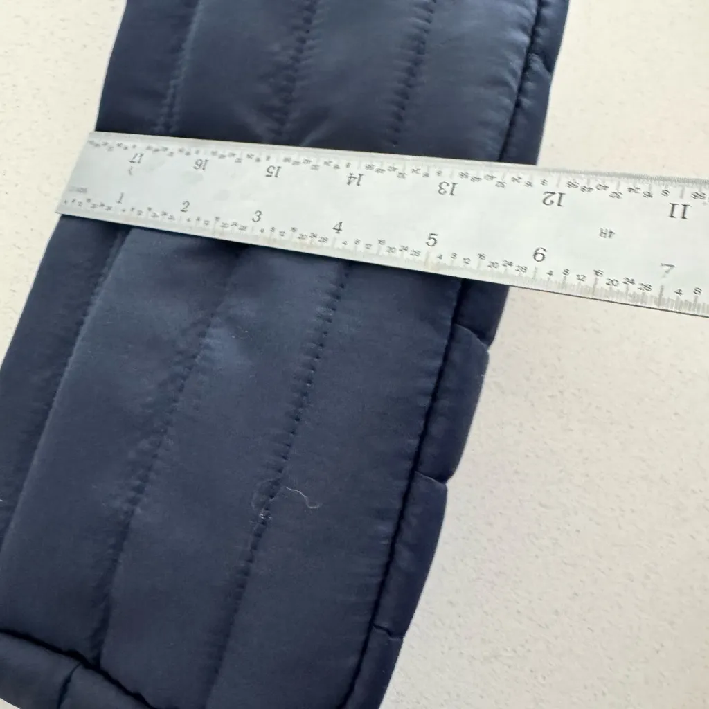 Ulta Beauty Navy Cosmetic Bag Blue - Image 5