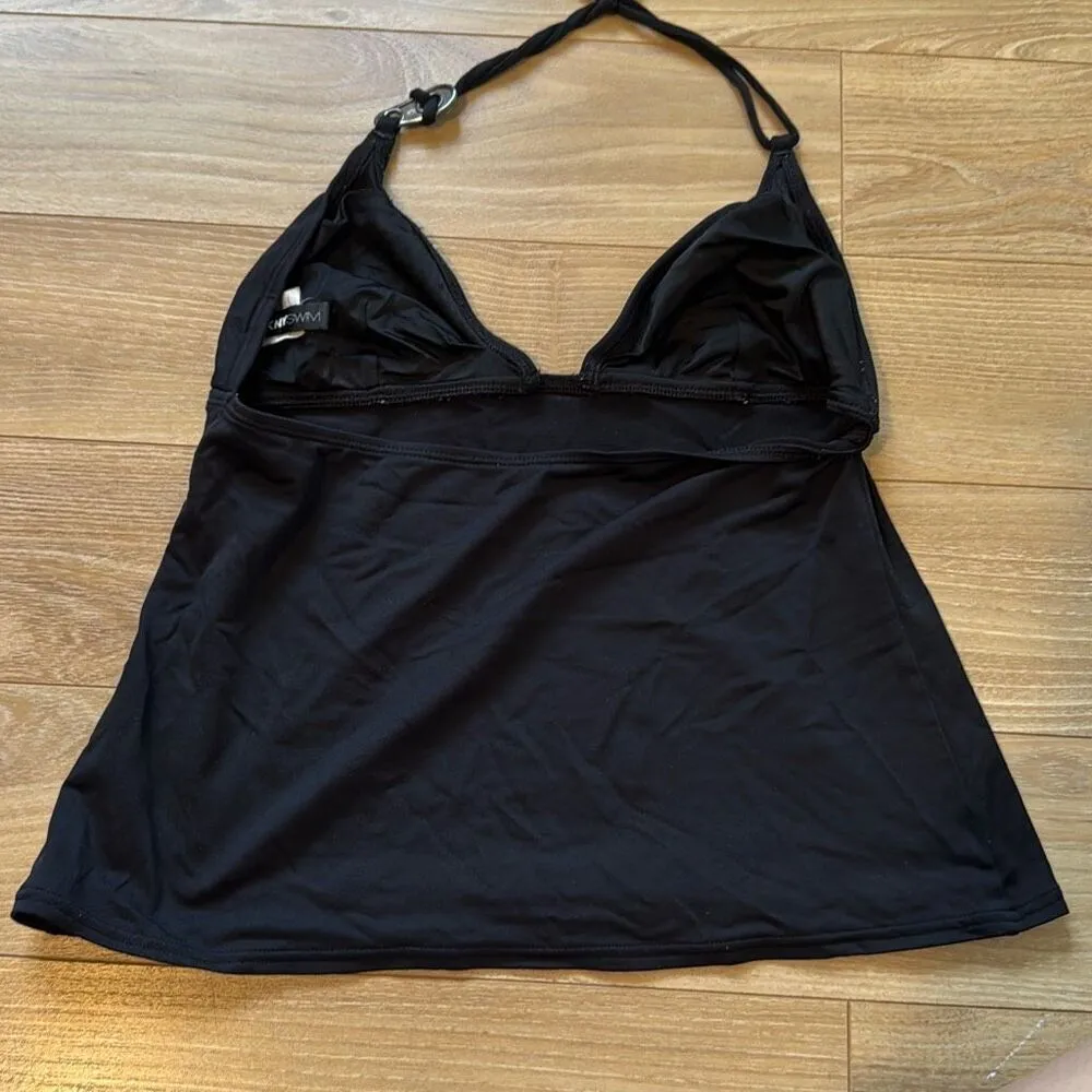 DKNY Vintage Swimwear Top size 8 with gold buckle - Image 4
