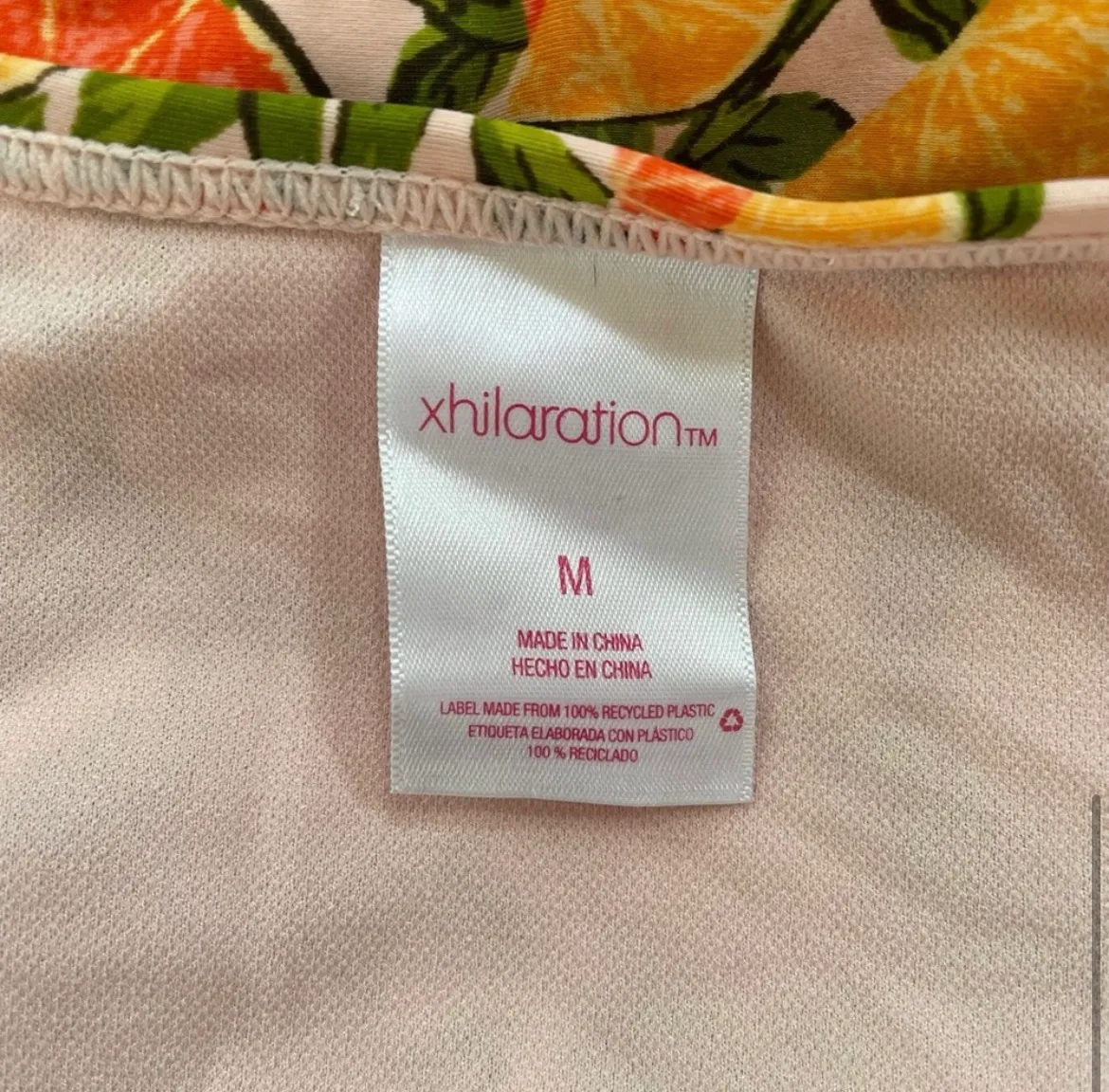 Xhilaration Xhiliration Juniors Medium Citrus Print Bikini Bottoms - Image 6