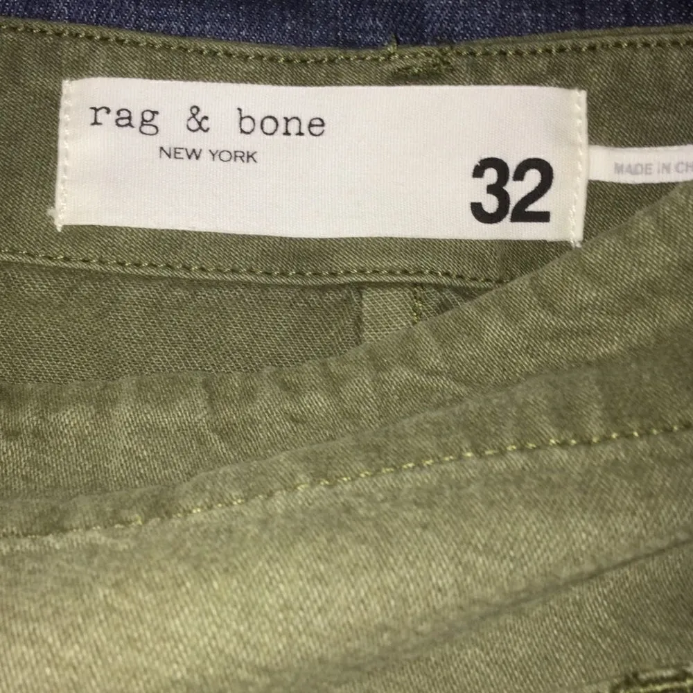NWT Rag & Bone Olive High Waist Shorts - Image 5