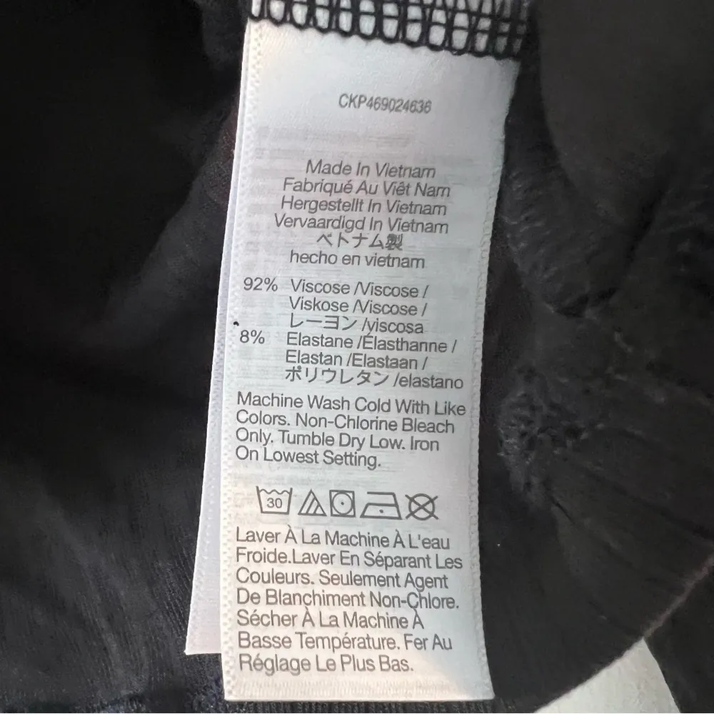 Madewell Ribbed Square-Neck Long-Sleeve Top Size Large NWOT - Image 8